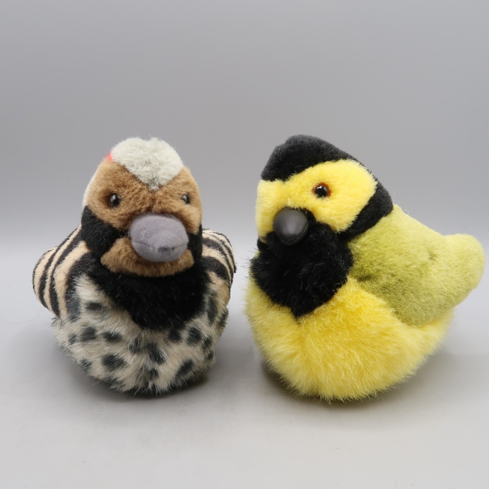 Wild Republic K&M‎ International Bird Sound Woodpecker & Yellow Finch Wildlife